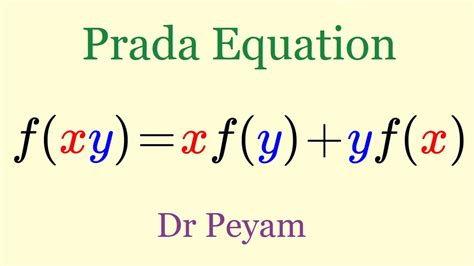 The Prada Equation 